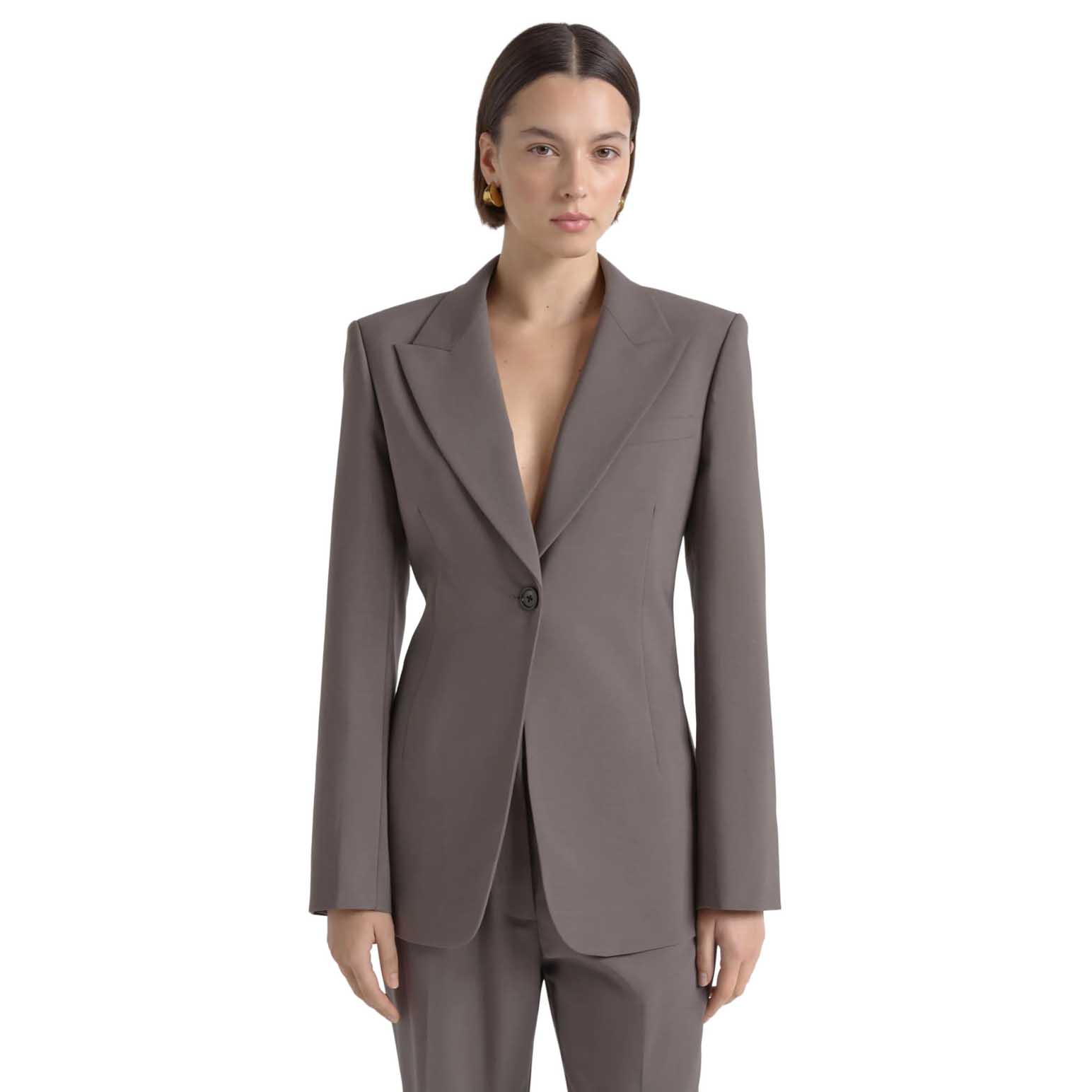 Cue Single Breasted Slim Fit Blazer